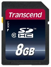 Transcend SDHC 8GB Class 10 TS8GSDHC10