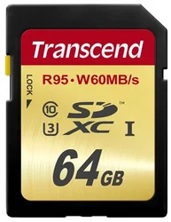 Transcend SDXC UHS-I 64GB