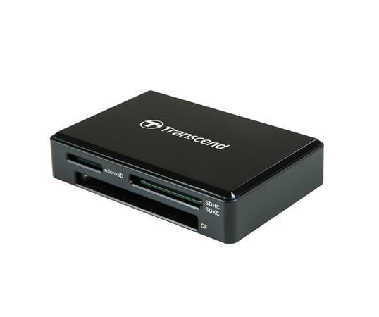 Transcend USB-C čtečka karet, černá