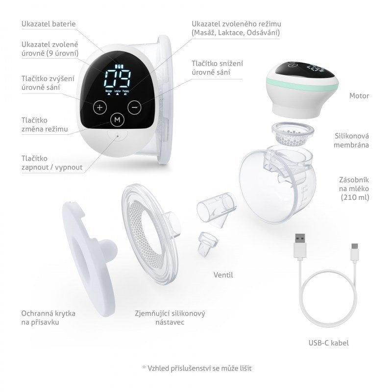 TrueLife Nutrio BP W5 – elektrická odsávačka