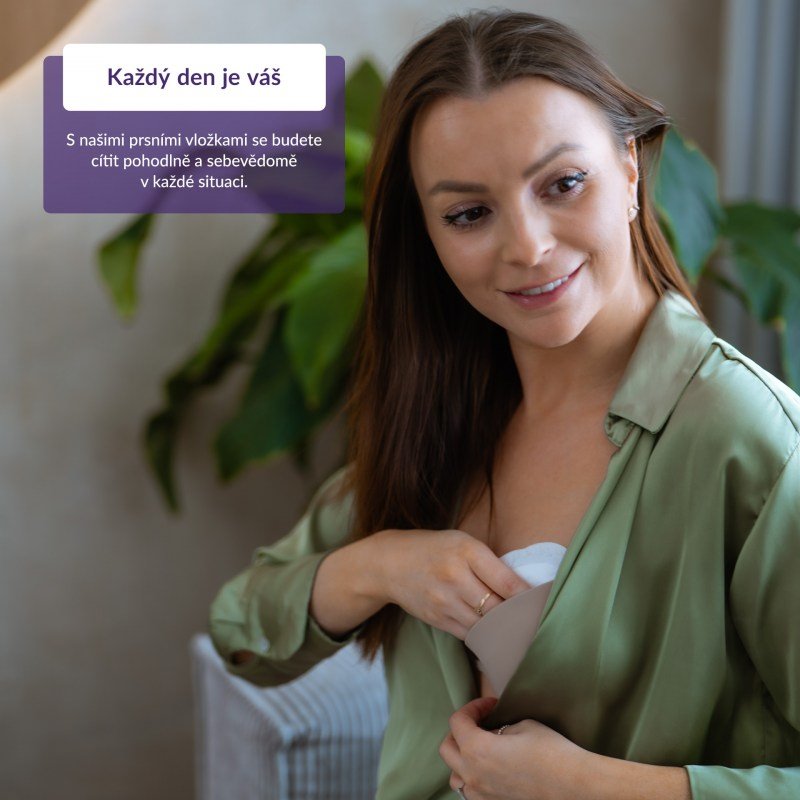 TrueLife Nutrio prsné vložky Premium, 100 ks