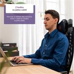TrueLife RelaxBack B3 Charge - masážní polštář s dobíjecí baterií