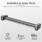 Trust Dalyx Hliníkový multiportový dok 10 v 1 USB-C