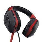 Trust GXT 415S Zirox, čierno-červená