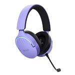 Trust GXT 491P Fayzo Wireless, 7.1, fialová