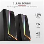 Trust GXT 609 Zoxa RGB, 2.0/6W