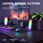 Trust GXT 611 Wezz podsvietená 2.0 RGB sada reproduktorov