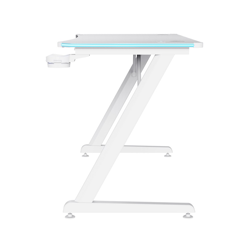 TRUST GXT709W LUMINUS RGB DESKKGXT RGB DESK WHT
