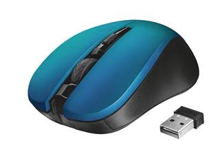 Trust Mýdo Silent Click Wireless Mouse, modrá 21870