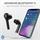 Trust Nika Touch Bluetooth Wireless Earphones, černá