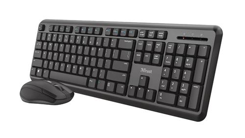 Trust ODY Wireless Silent Keyboard & mouse set CZ/SK