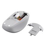 Trust Yvi+ Multi-Device Wireless Mouse, bílá