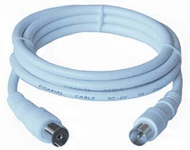 TV anténny kábel M/F 75 Ohm 3m