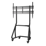 TV stojan Trolley 100", pojízdný, 1000x600