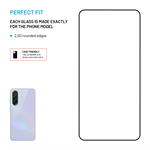 Tvrzené sklo FIXED Full-Cover s aplikátorem pro Samsung Galaxy A37 5G, 2ks, černé