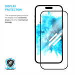 Tvrzené sklo FIXED Full-Cover s aplikátorem pro Samsung Galaxy A57 5G, 2ks, černé
