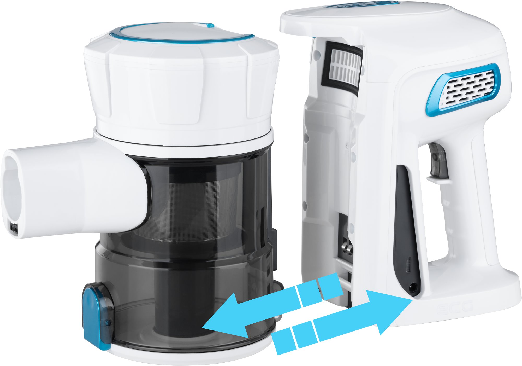 Tyčový vysávač ECG VT 5220 2v1 Flex Clean
