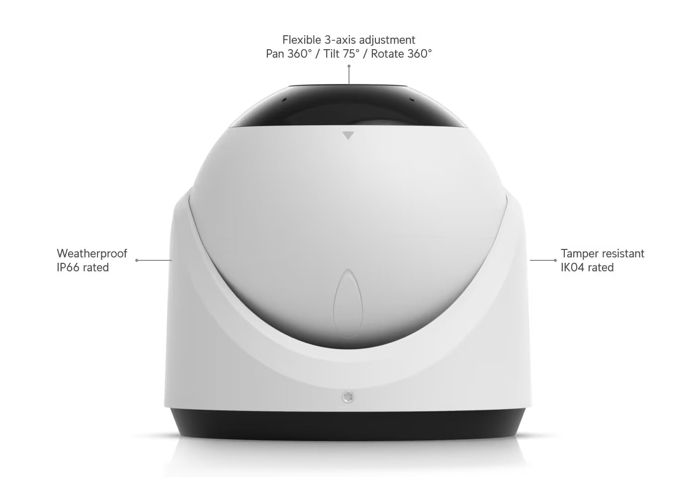 Ubiquiti UVC-G6-Turret-W – videokamera UniFi