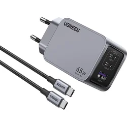 UGREEN 25871 Nexode Pro 65W 3-portová rýchlonabíjačka GaN