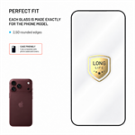 Ultra odolné tvrzené sklo FIXED Long-Life s Anti-dust aplikátorem pro Apple iPhone 18 Pro Max/17 Pro Max, černé