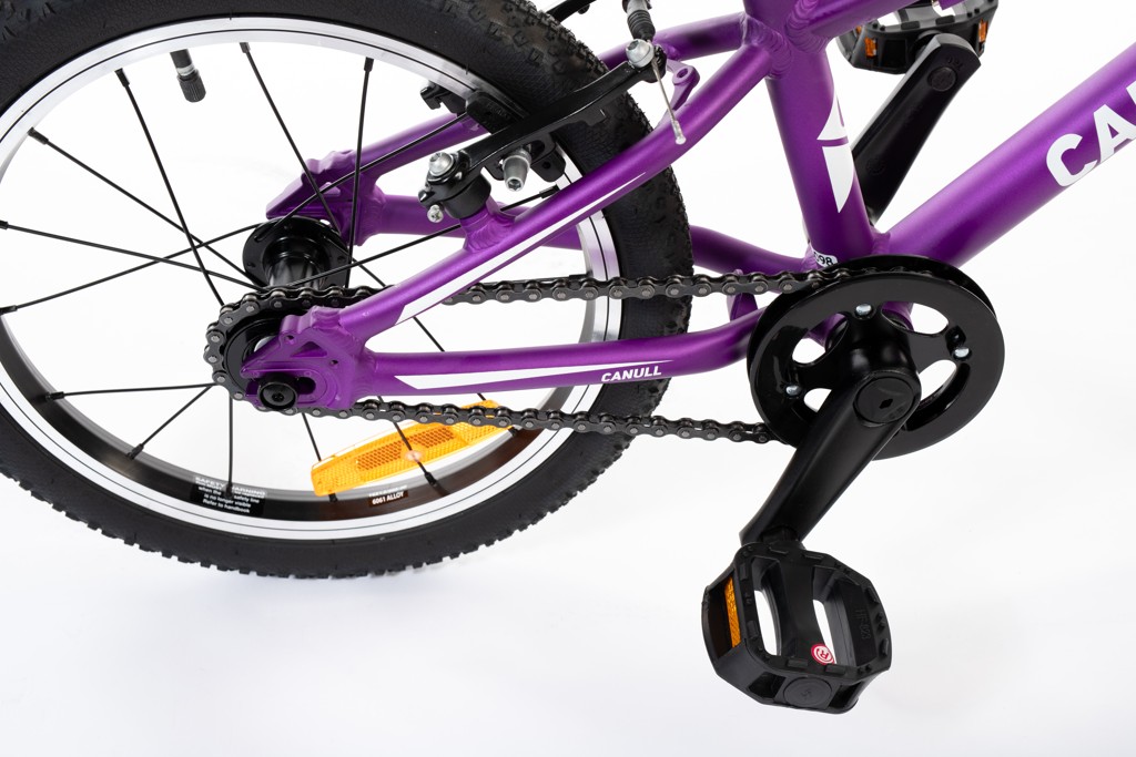 ultralehké dětské kolo CANULL AIR 16" fialová