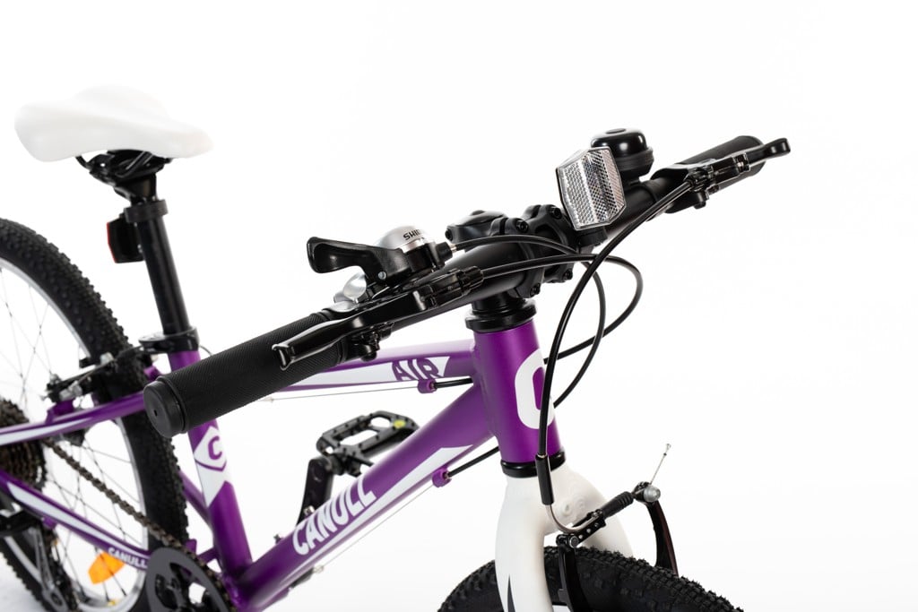 ultralehké dětské kolo CANULL AIR 20" fialová