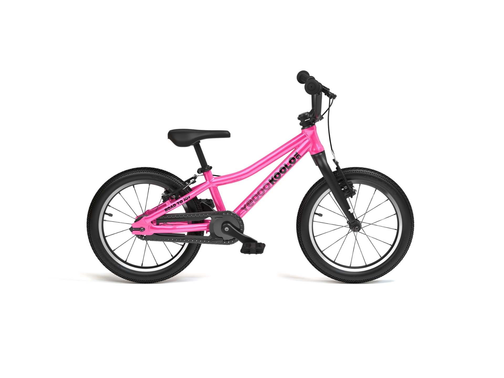 ultralehké dětské kolo YEDOO Koolo 16 - pink