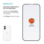 Ultraodolné tvrdené sklo FIXED Armor s aplikátorom proti prachu a vrstvou AR pre Apple iPhone 15/iPhone 16, čierne