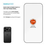 Ultraodolné tvrdené sklo FIXED Armor s aplikátorom proti prachu a vrstvou AR pre Apple iPhone 17 Pro, čierne