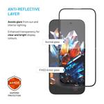 Ultraodolné tvrdené sklo FIXED Armor s aplikátorom proti prachu a vrstvou AR pre Apple iPhone 17 Pro, čierne