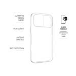 Ultratenký gélový kryt TPU FIXED Story Slim pre Apple iPhone 17 Pro Max, 0,6 mm, číry
