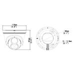 Uniarch by Uniview IP kamera/ IPC-T213-APF28W/ Turret/ 3Mpx/ objektiv 2.8mm/ 1080p/ Dual color/ IP67/ IR30/ PoE/ Onvif