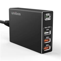 UNIBOS 4 Port 90W QC4+ Super Charger UNQC-490