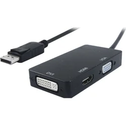 UNIBOS UNPVDH-100 DisplayPort (M) na VGA, DVI, HDMI (F)