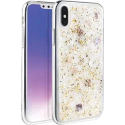 Uniq Hybrid iPhone XS/X Lumence Clear - Champagne