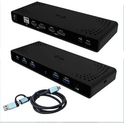 Univerzálna dokovacia stanica i-tec s duálnym 4K displejom, dodávka energie 85 W