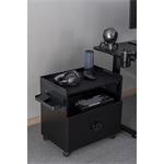 Univerzálna skrinka Ultradesk CRATE, čierna