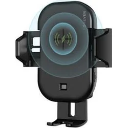 Univerzální automatický držák Forever Core do auta s bezdrátovým nabíjením 15W černý GSM045666 - Mobilní telefony - příslušenství