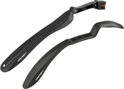 Univerzální Set MTB blatníků OSPREY 24" - 29" - černá