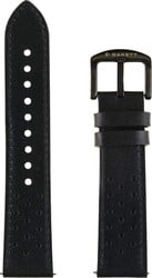 Univerzálny remienok Garett 22 mm, čierna koža