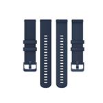 Univerzálny silikónový remienok RhinoTech Quick Release 18 mm, tmavomodrý