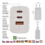 Univerzálny USB adaptér GaN na PD 65 W max.