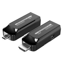 USB-C na HDMI extender přes Cat5e/6/6a 4K@60Hz na 60m