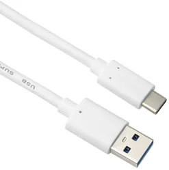 USB-C na USB 3.0 A (USB 3.2 generácie 2, 3A, 10Gbit/s) 1m biely