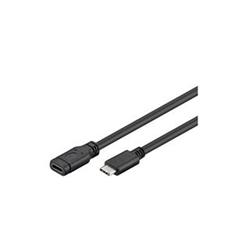 USB- C prodlužovací kabel (USB 3.1 generation 1), C/M - C/F, 2m