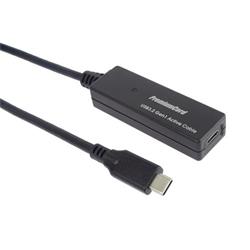 USB-C repeater a prodlužovací kabel Male-Female, 5Gbps 10m