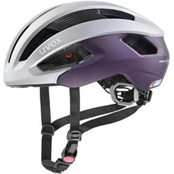 UVEX HELMA RISE CC, SILVER - PLUM WE vel.56-60 cm