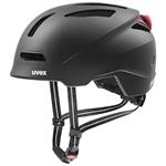 UVEX HELMA URBAN PLANET LED BLACK MATT veľkosť 58-61