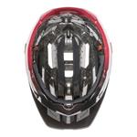 Uvex Quatro cc, dark red/white mat (56-61cm)