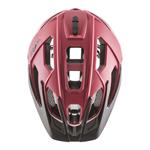 Uvex Quatro cc, tmavo červená/biela podložka (52-57cm)